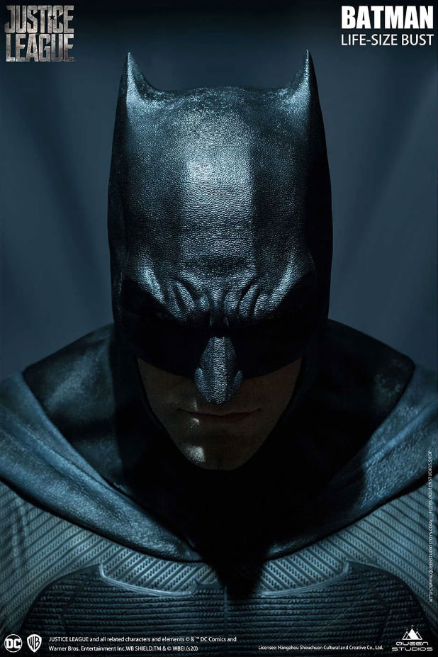 El espectacular busto a tamaño real del Batman de Ben Affleck